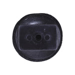 8mmx12mm Black Nylon Molding Clip, 18mm Head
