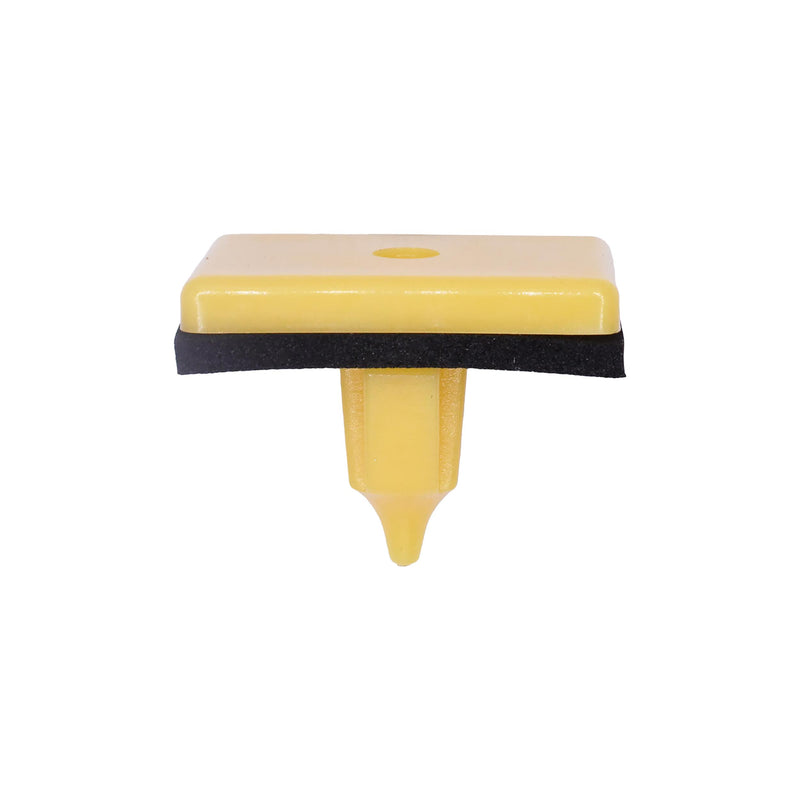M4.2 Yellow Nylon Molding Grommet, 17mmx25mm Head