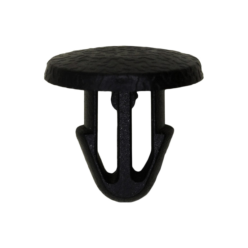 6mmx8mm Black Nylon Single Head Christmas Tree Retainer, 10mm Head