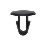 7mmx10mm Black Nylon Single Head Christmas Tree Retainer, 13mm Head
