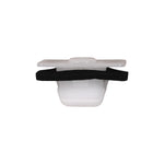 M4.8 White Nylon Screw Grommet, 15mmx27mm Head