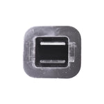 17mmx20mm Black Nylon Bumper Grommet, 27mmx30mm Head