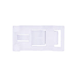 37mm White Nylon Molding Clip