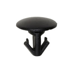 5.5mmx7mm Black Nylon Single Head Retaining Clip, 9mm Head
