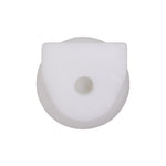 13mm White Nylon Cowl & Dash Molding Clip, 16mm Head