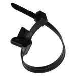 Black Nylon Cable Strap Tie
