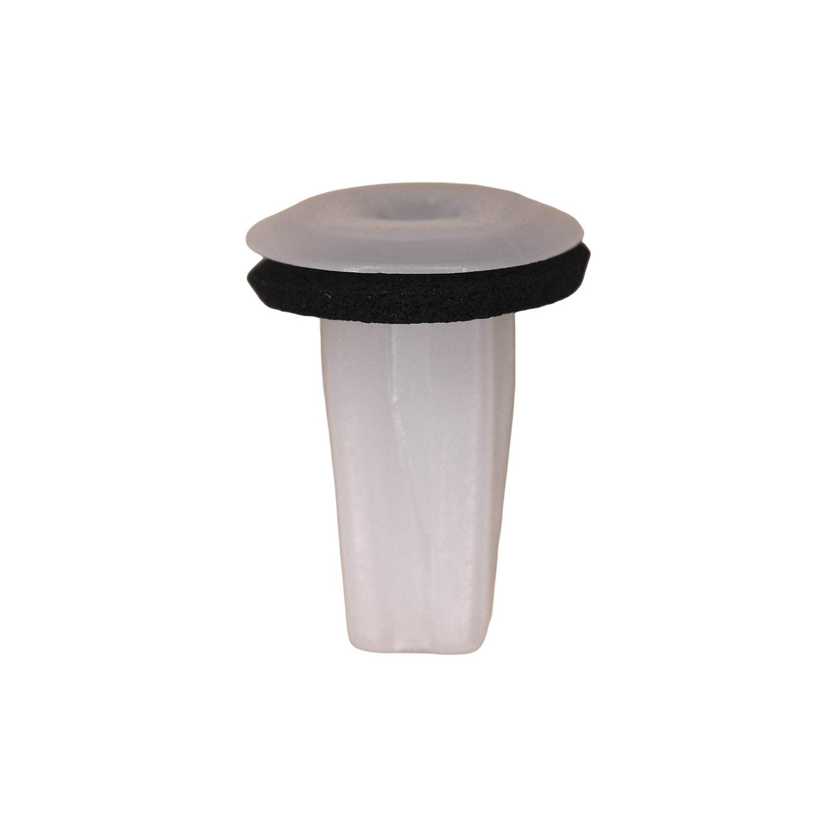 M4.2 White Nylon Screw Grommet, 16mm Head, Natural
