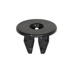 9mm Squarex10mm Black Nylon Nut, 17mm Head