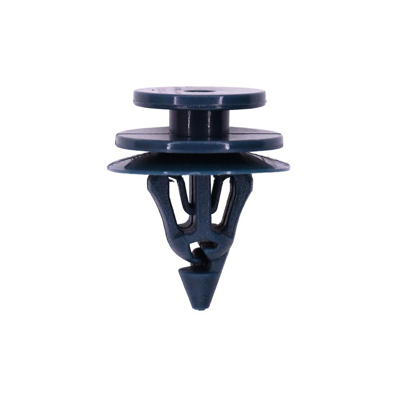 10mmx14mm Blue Nylon Triple Head Christmas Tree Retainer, 18mm Head