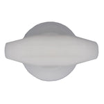 8mmx8mm White Nylon Double Head Weatherstrip Clip