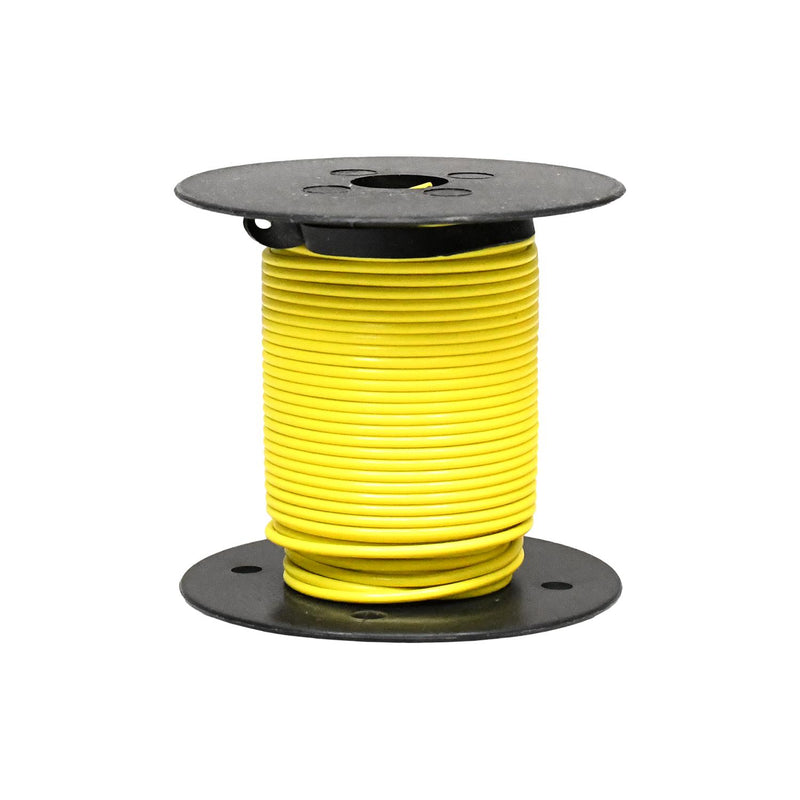 Yellow 20 Gauge Primary Wire, .085" OD