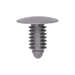 8mmx16mm Gray Nylon Single Head Christmas Tree Retainer, 18mm Head