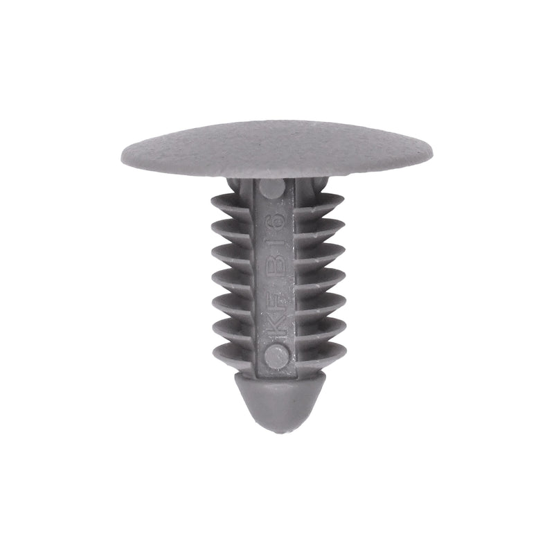 8mmx16mm Gray Nylon Single Head Christmas Tree Retainer, 18mm Head