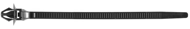 7mmx160mm Black Nylon Cable Strap Tie