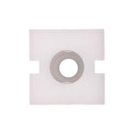 M4.2x10mm White Nylon Nut, 13mmx13mm Head