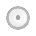 10mmx12mm White Nylon Triple Head Christmas Tree Retainer, 16mm Head