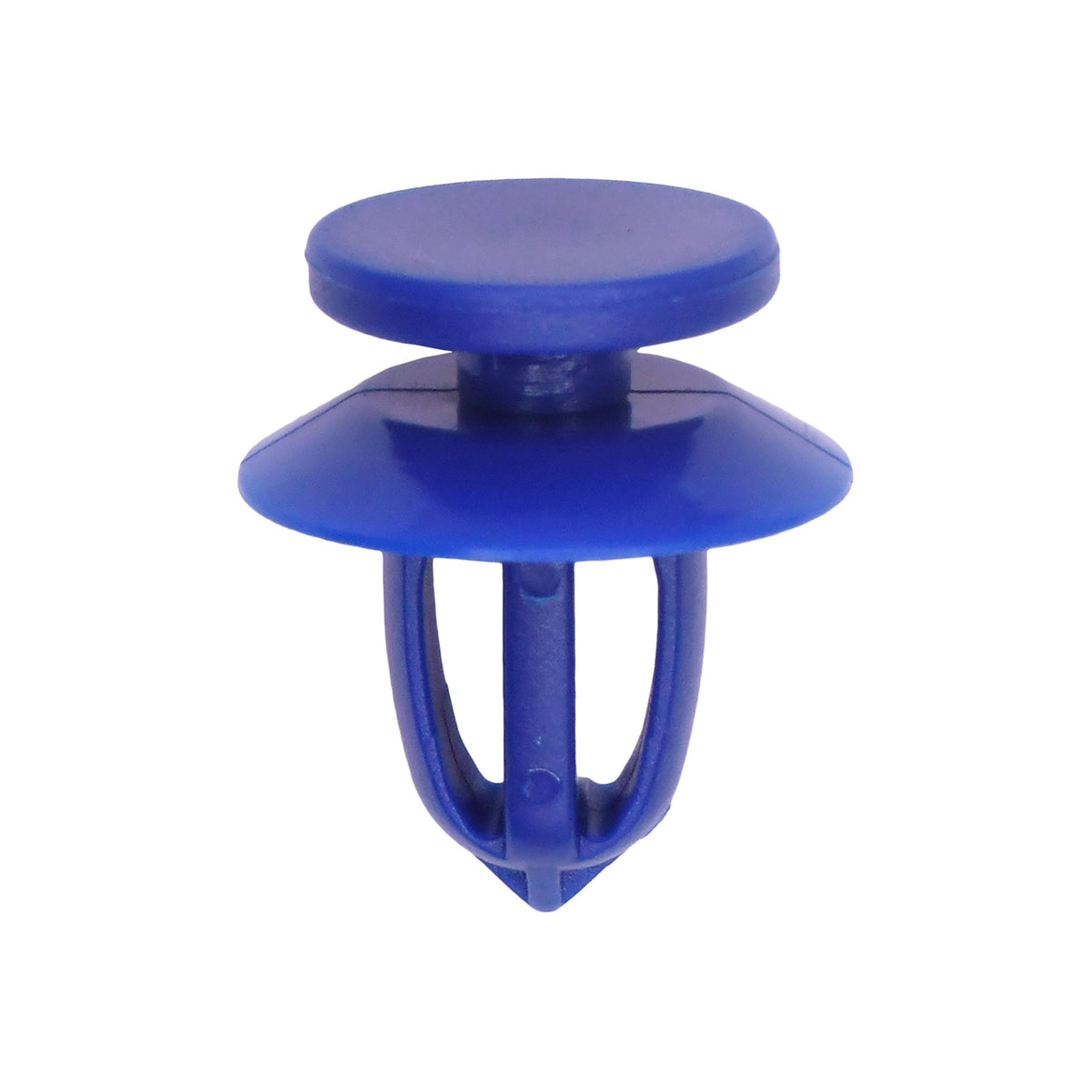 9mmx13mm Blue Nylon Double Head Christmas Tree Retainer, 17mm Head
