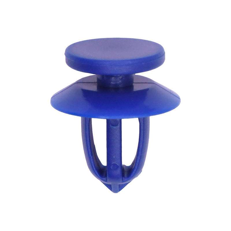 9mmx13mm Blue Nylon Double Head Christmas Tree Retainer, 17mm Head