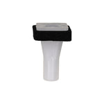 M3.5 White Nylon Screw Grommet with Sealer, 9.5mmx9.5mm Head