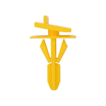 9mmx24mm Yellow Nylon Molding Clip
