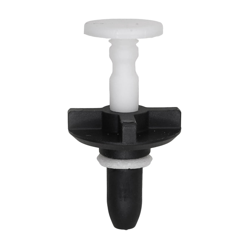 11mmx20mm Black & White Push Type Retainer, 24mm Head