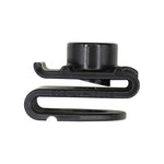 M6 Black Nylon U-Nut, Panel 1.5mmMax.