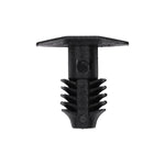 8mmx14mm Black Nylon Retainer, 6mmx16mm Head