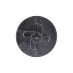9mmx9mm Green & Black Nylon Retainer, 19mm Head