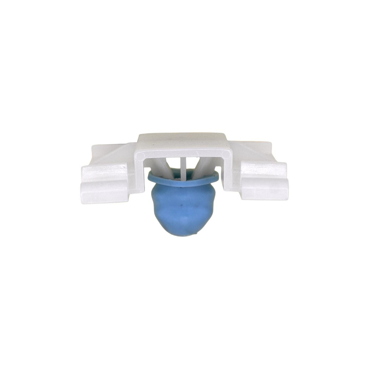 38.5mm White Nylon Molding Clip, 34mm Width