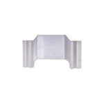 40mm White Nylon Molding Clip