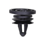9mmx11mm Black Nylon Trim Panel Retainer, 18mm Head
