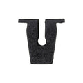 M4.8 Black Nylon Screw Grommet, 7mmx12.5mm Head