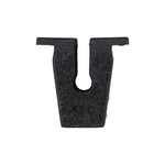 M4.8 Black Nylon Screw Grommet, 7mmx12.5mm Head