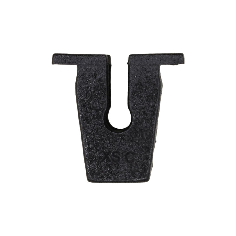 M4.8 Black Nylon Screw Grommet, 7mmx12.5mm Head