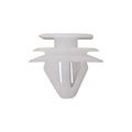 10.7mmx12mm White Nylon Triple Head Christmas Tree Retainer, 18mm Head