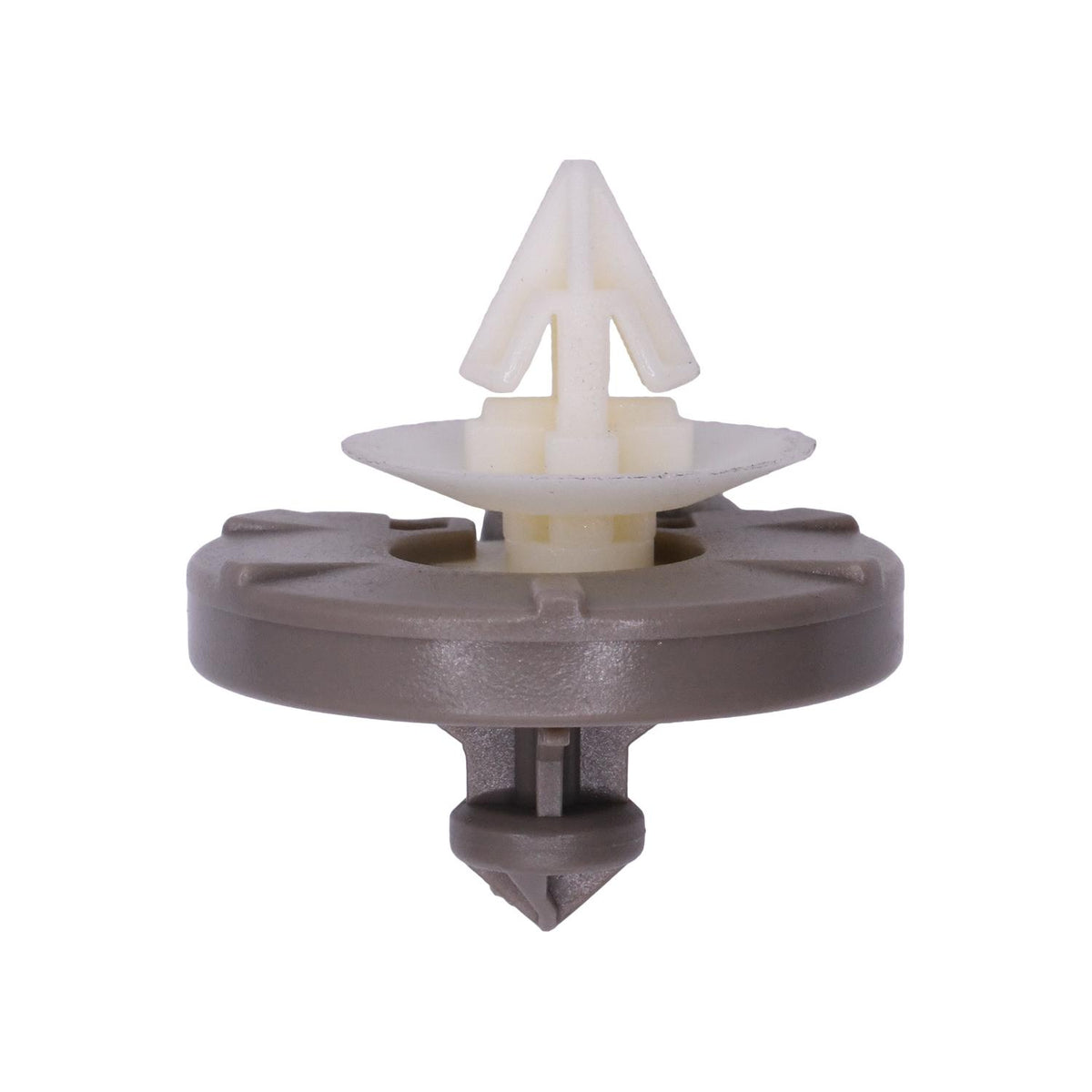 9.5mmx11mm Tan & White Nylon Retainer, 28.5mm Head