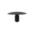 7.7mmx13mm Black Nylon Single Head Christmas Tree Retainer, 30mm Head