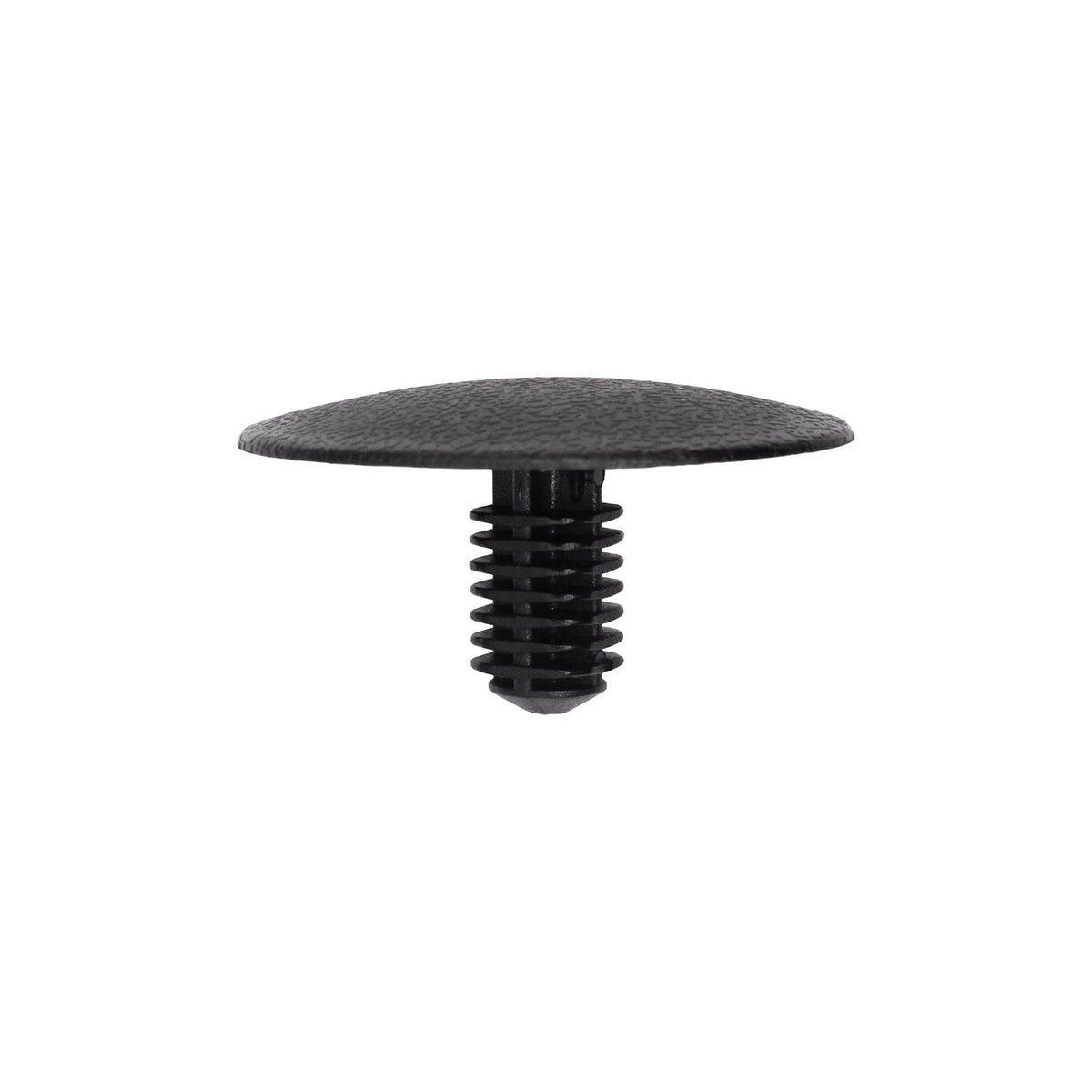7.7mmx13mm Black Nylon Single Head Christmas Tree Retainer, 30mm Head