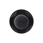 7mmx9mm Black Push-Type Retainer with Drive Pin, 20mm Head, Push-Type with Drive Pin