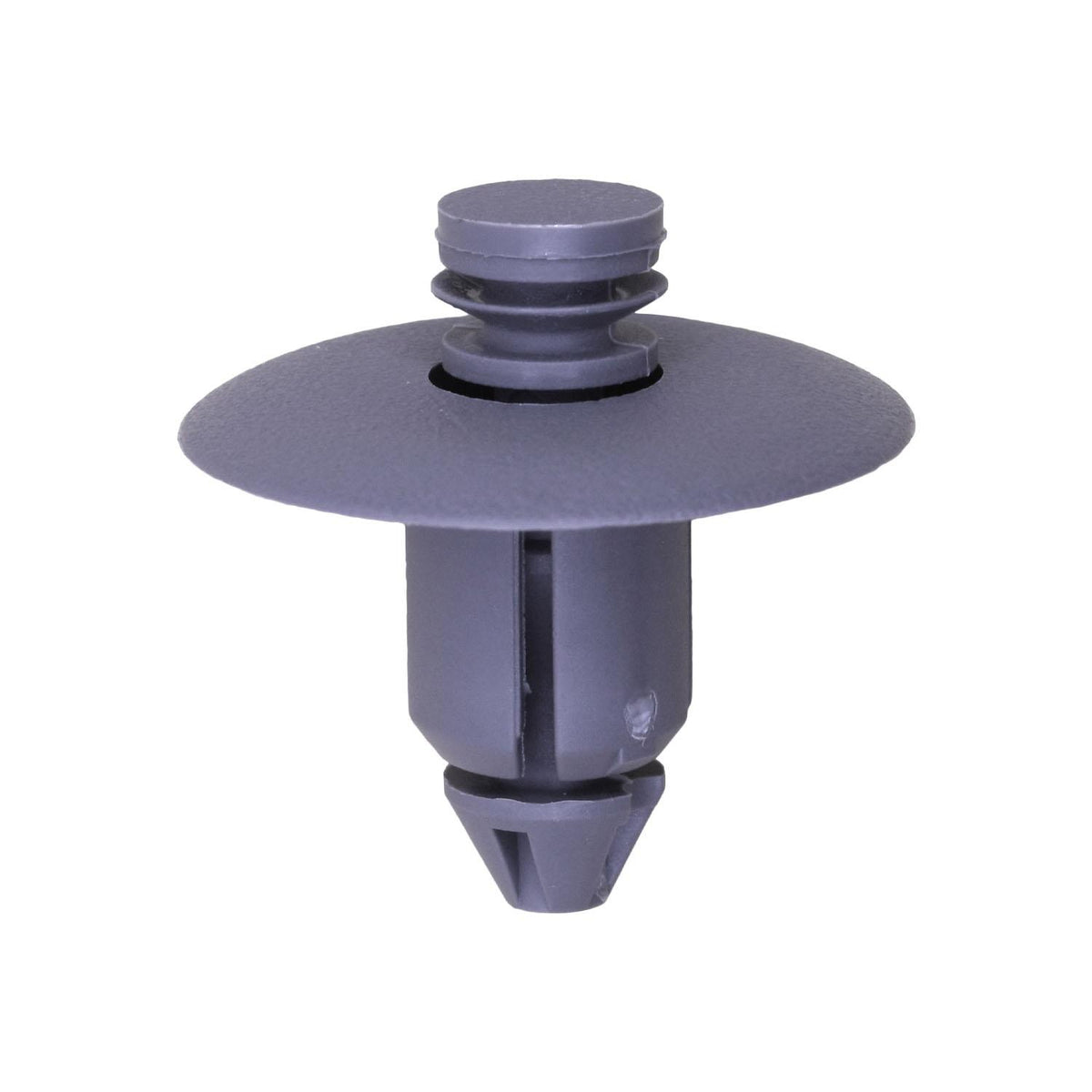 9mmx10mm Gray Push-Type Retainer with Drive Pin, 22mm Head