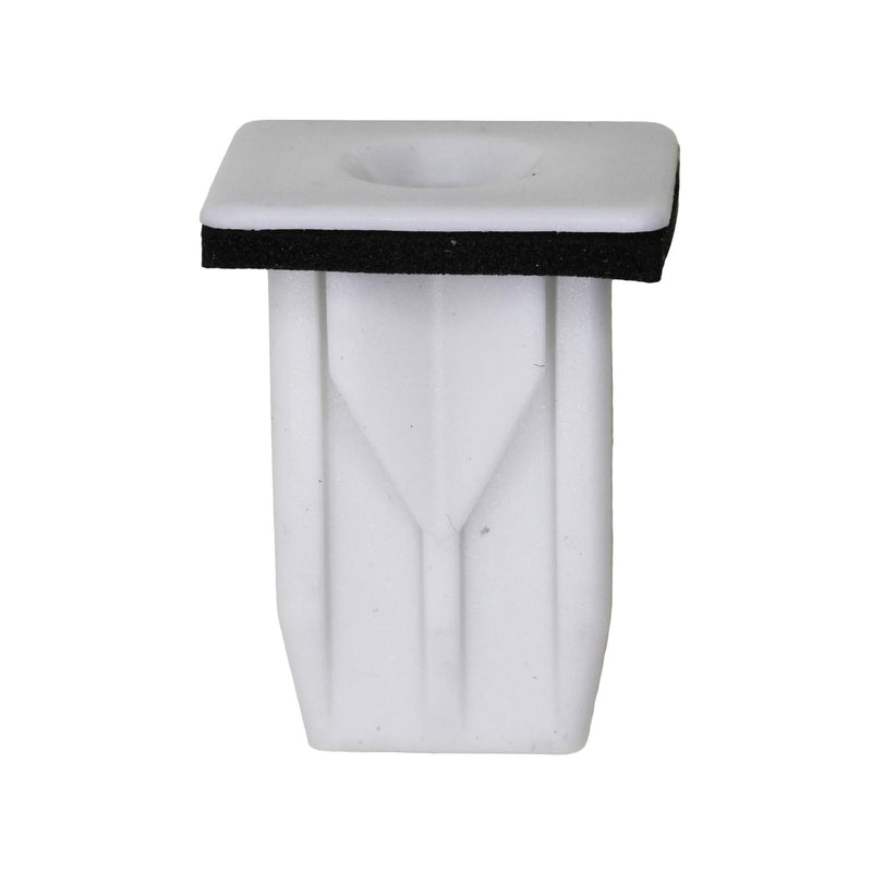 M6.3 White Nylon Specialty Grommet, 15mmx18mm Head
