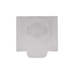 White Nylon Molding Clip, 21.5mm Overall Length