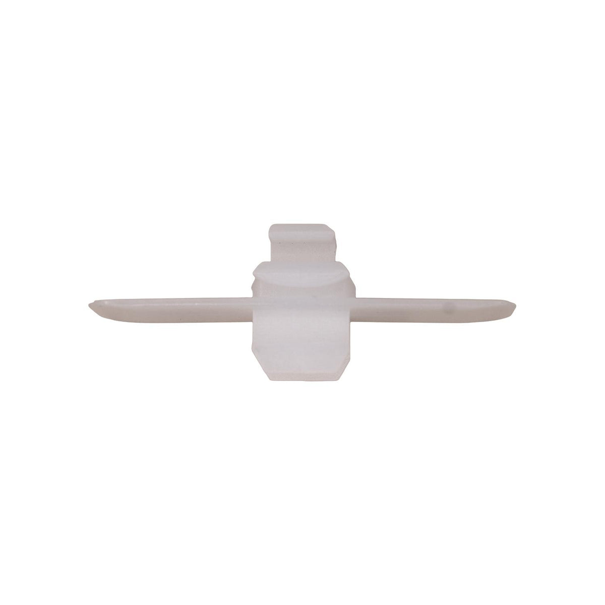 45mm White Nylon Molding Clip