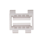 23mm White Nylon Molding Clip