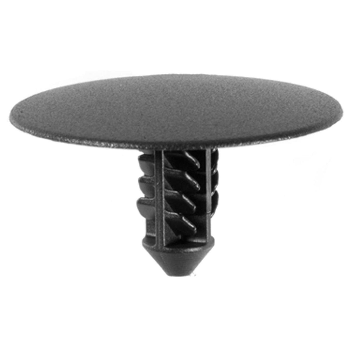 7.8mmx15mm Black Nylon Single Head Christmas Tree Retainer, 30mm Head