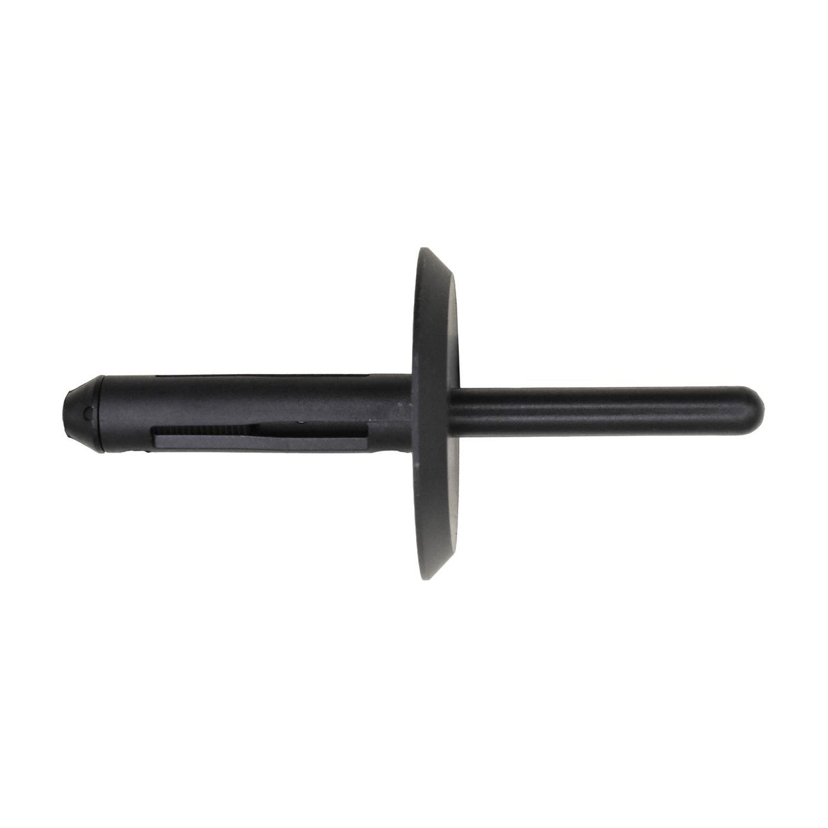 1/4" Black Nylon Rivet, 5/32" - 15/64" Grip Range