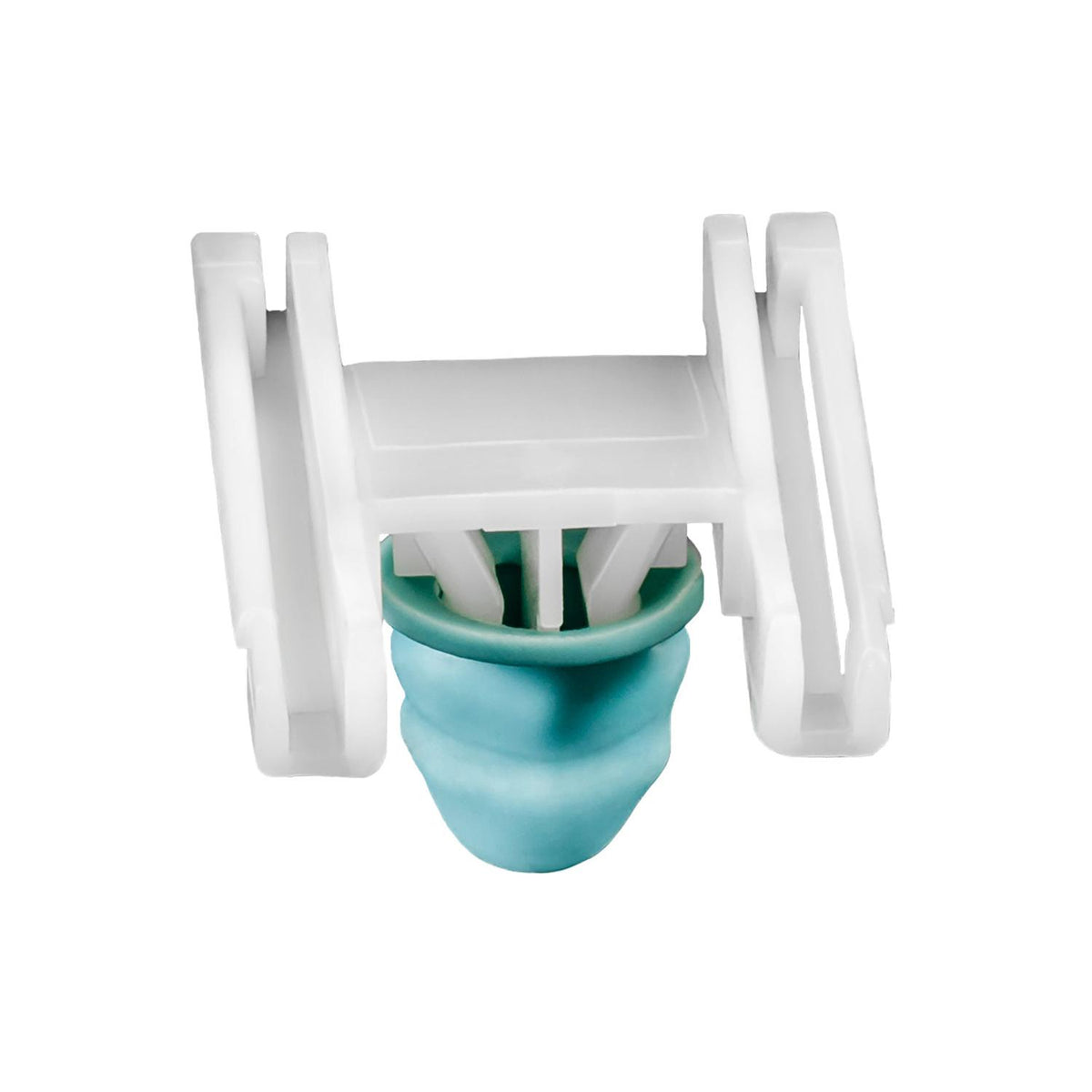 27mm White Nylon Molding Clip