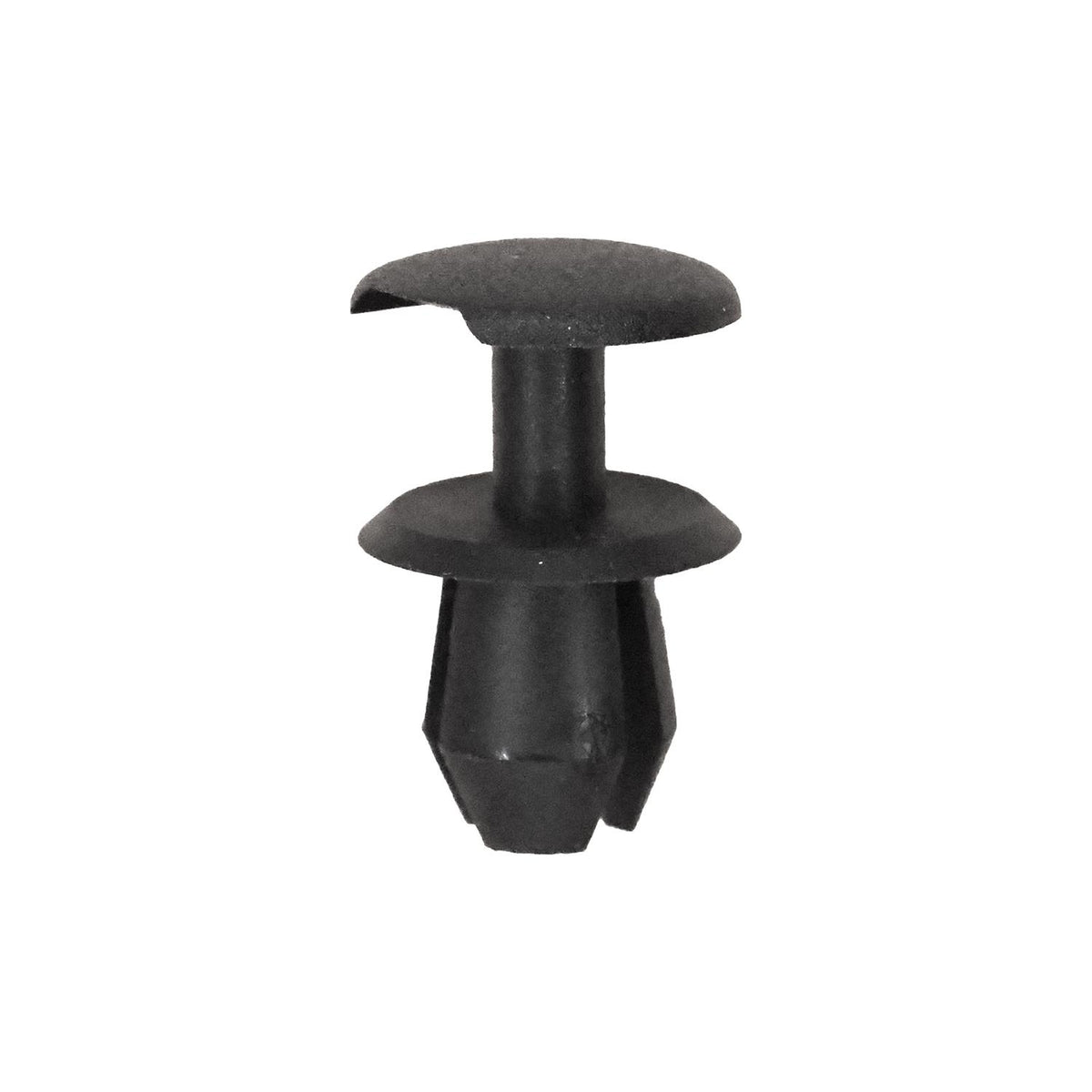 8.5mmx10mm Black Push-Type Retainer with Drive Pin, 14mm Head