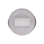 10mmx13mm White Nylon Molding Clip, 18mm Head