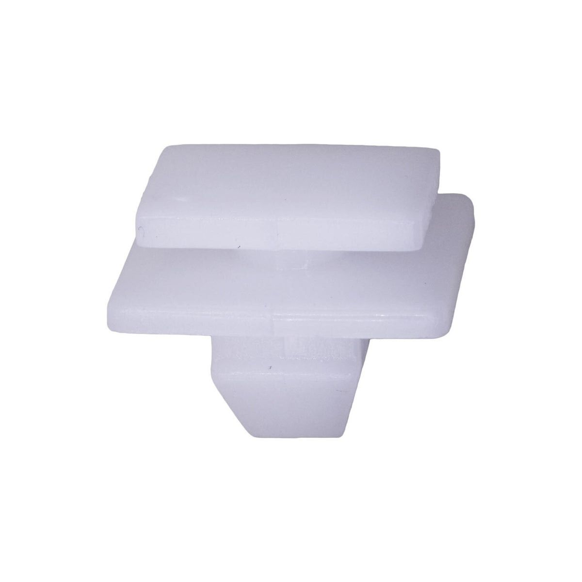 9mm White Nylon Molding Clip, 10mm X 15mm